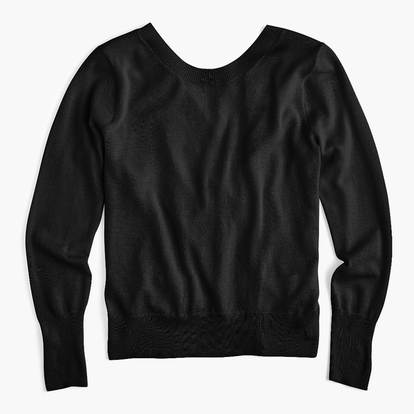 J.crew Wrapped Back Merino Sweater, Sz S, NWT - Picture 2 of 7